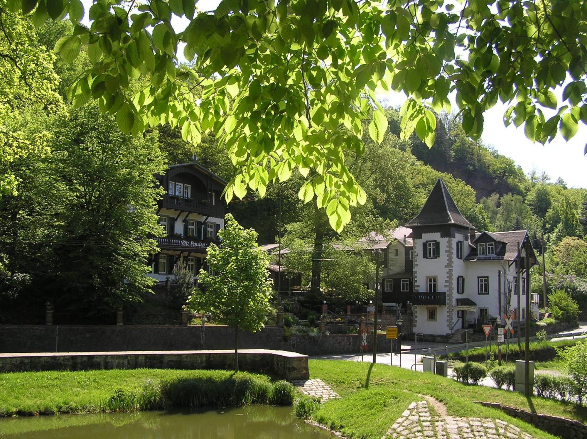 Bilz-Pension Радебойль Экстерьер фото