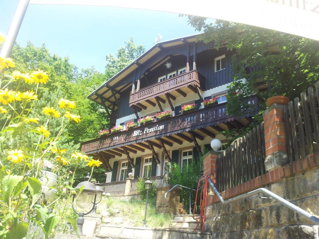 Bilz-Pension Радебойль Экстерьер фото